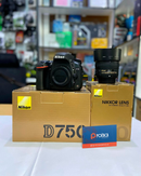 Câmera Nikon D750 + Lente 18–55mm | Seminovos – Kit Completo