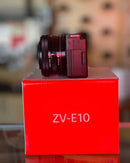 Câmera Sony ZV-E10 + Lente 16–50mm | Seminova