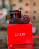 Câmera Sony ZV-E10 + Lente 16–50mm | Seminova