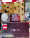 Câmera Canon EOS R8 – Corpo SEMINOVO + Caixa